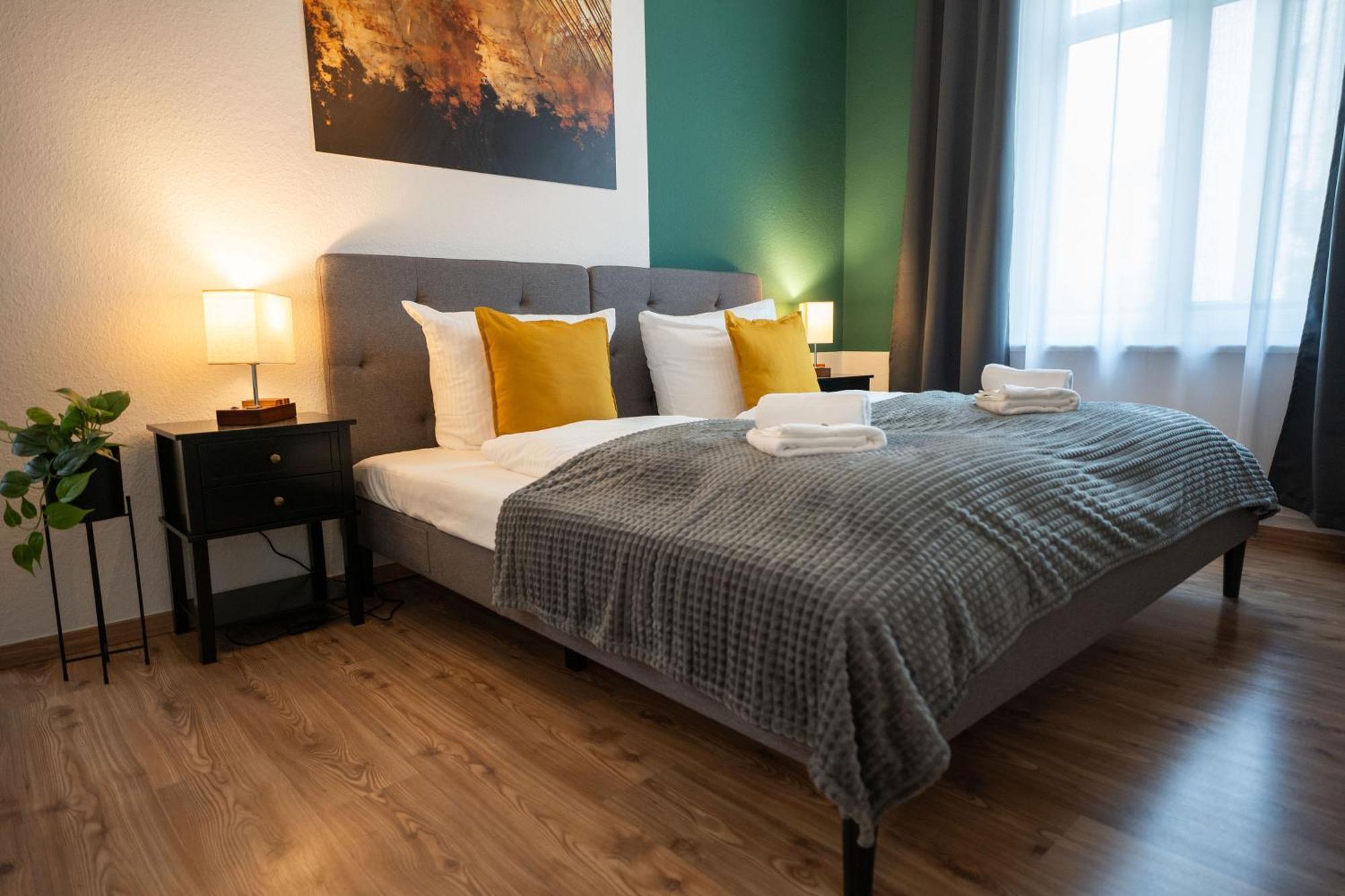 T21 - Apartment Direkt Im Zentrum Mit Parkplatz Chemnitz Eksteriør billede