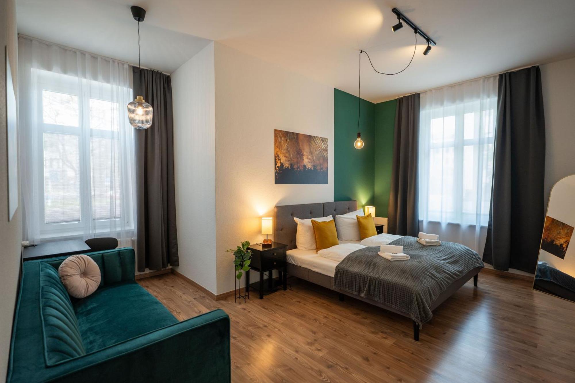T21 - Apartment Direkt Im Zentrum Mit Parkplatz Chemnitz Eksteriør billede