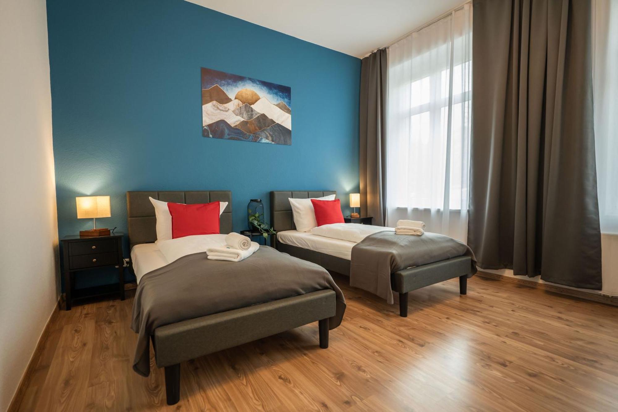 T21 - Apartment Direkt Im Zentrum Mit Parkplatz Chemnitz Eksteriør billede