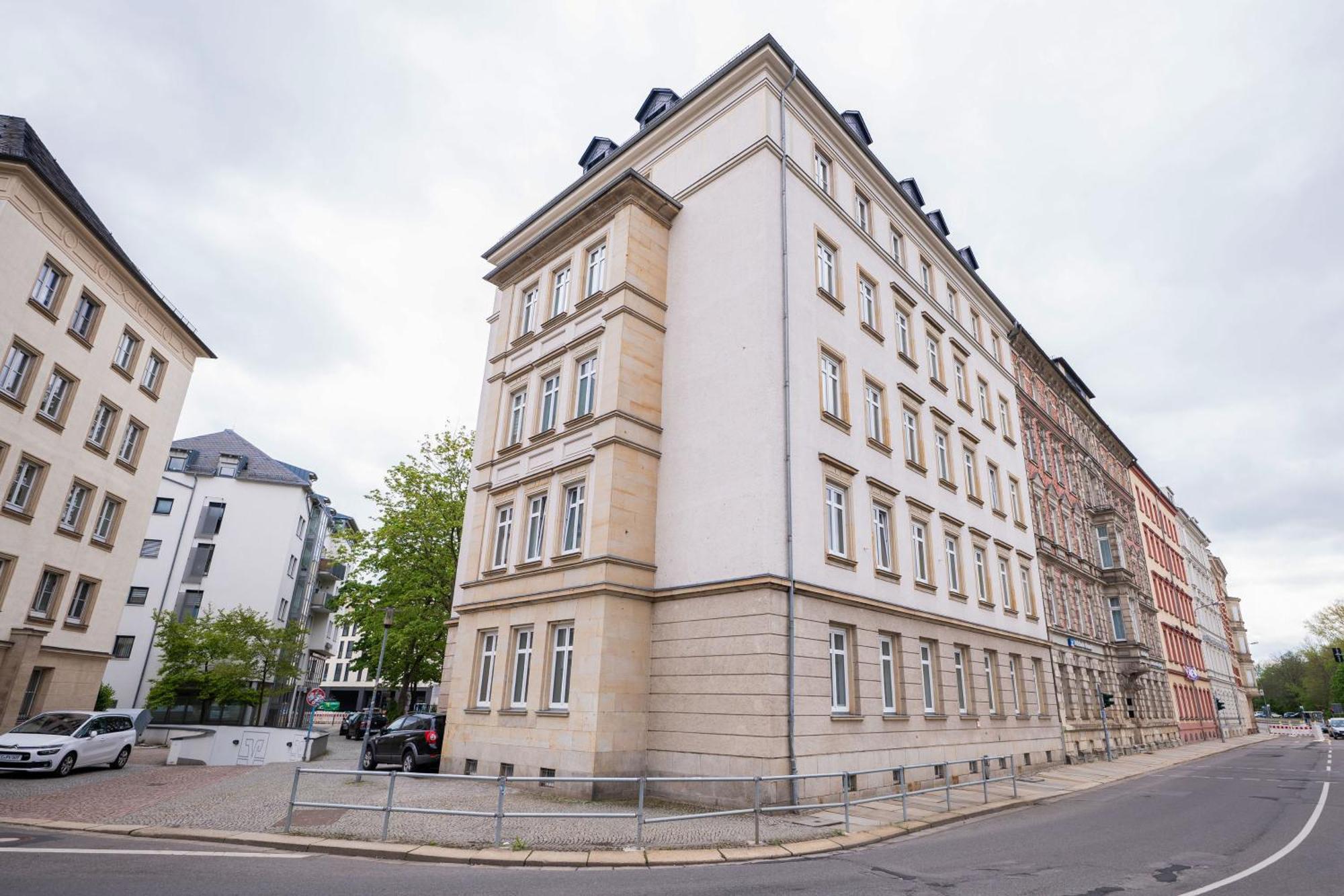 T21 - Apartment Direkt Im Zentrum Mit Parkplatz Chemnitz Eksteriør billede